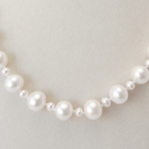 Pearl Cluster Drop Earrings