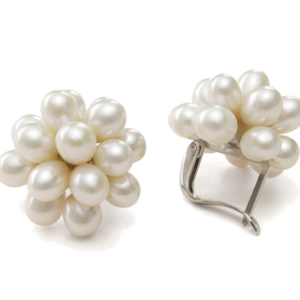 Tahitian Nocturne Pearl Leverback Earrings