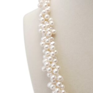 Matinee Length Organic Baroque Pearl Necklace