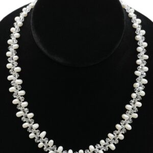 Four-Strand Pearl Statement Choker