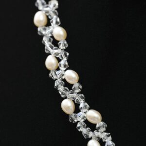 Double-Strand Lustrous Pearl Necklace
