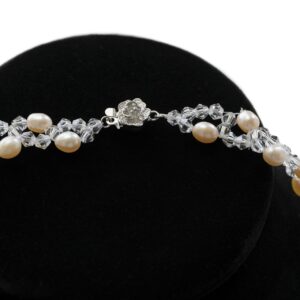 Fine Round White Pearl Strand Necklace