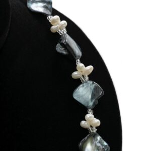 Triple Strand Princess Pearl Necklace